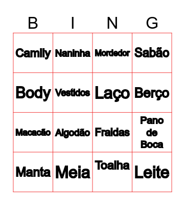Bingo: Hello, Anne! Bingo Card