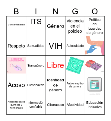 Bingo PSAG Bingo Card