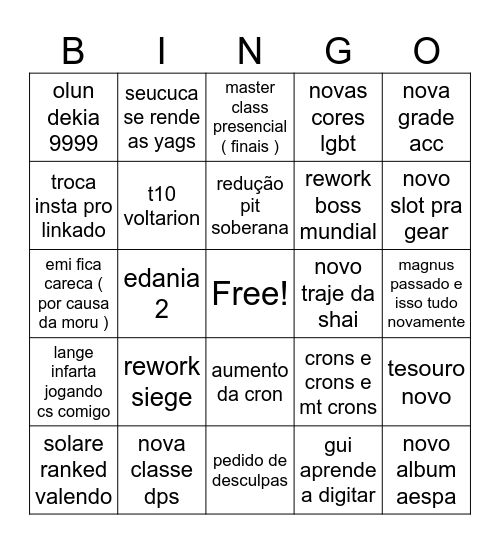 Banquete de Heidel Bingo Card