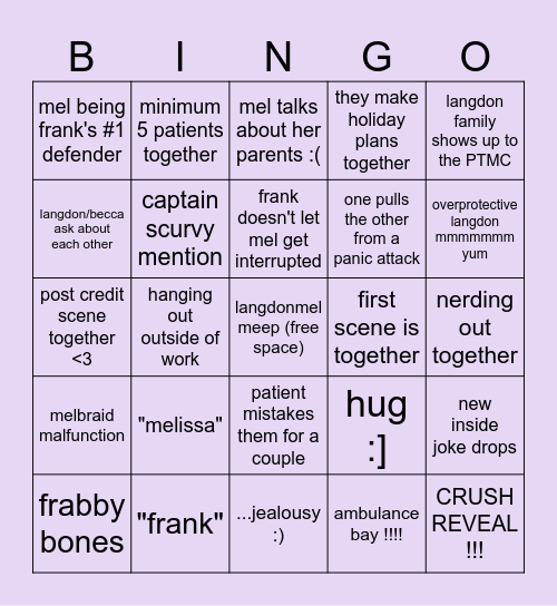 S3 KINGDON BINGOOOO Bingo Card