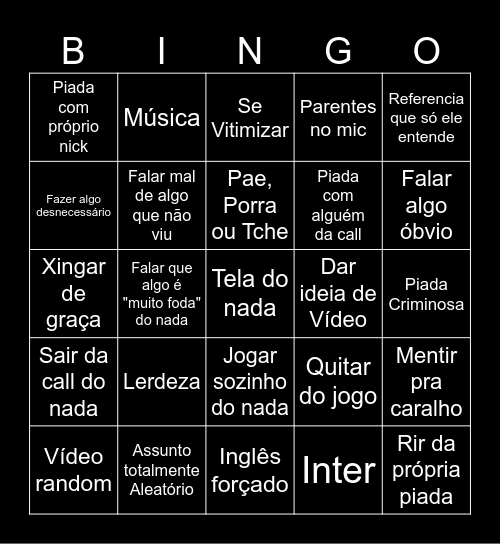 RAGEBAIT MURILO Bingo Card