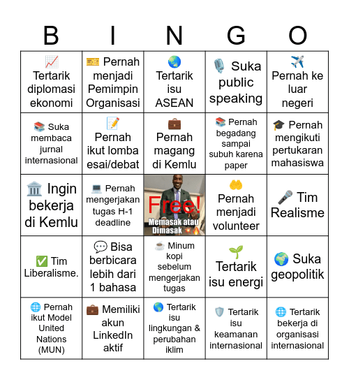 HI Uper x Unpas Bingo Card