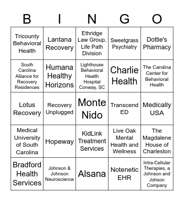 Can You Find Them? Bingo Card