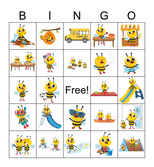 Malvern Summer Bingo Card