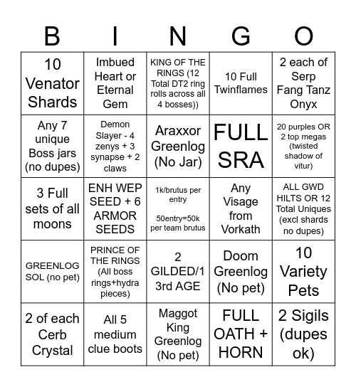 New Moon HCB2.0 Orderedv2 Bingo Card