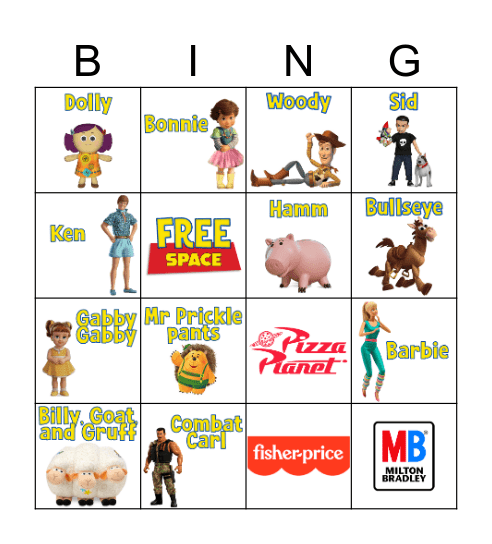 Lab Week 2026 Toy Story Bingo Card