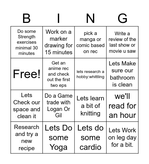 piggy bingo Card