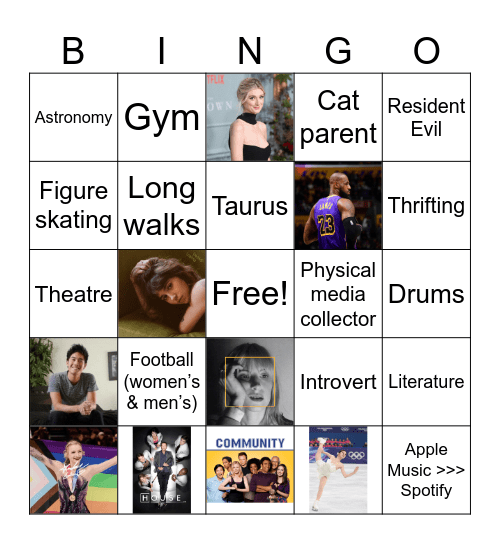 @CharmedbySling Bingo Card