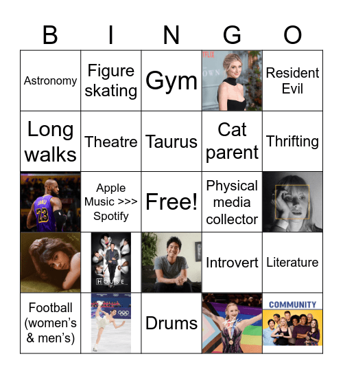 @CharmedbySling Bingo Card