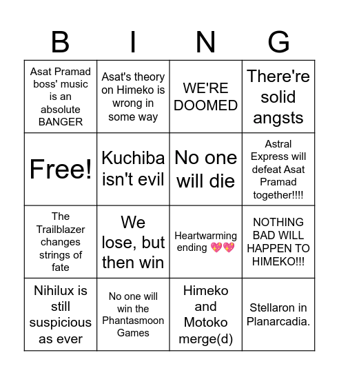 4.4 QUEST BINGO Card