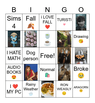 EBBAS BINGO Card