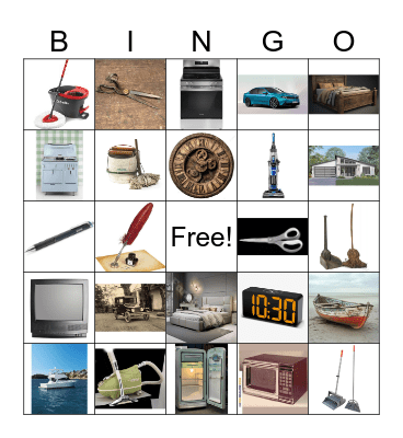 History Bingo Card