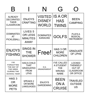 It's NOT Magic...It's YOU!!!!! Bingo Card