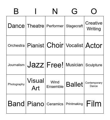 Magnet Bingo Card