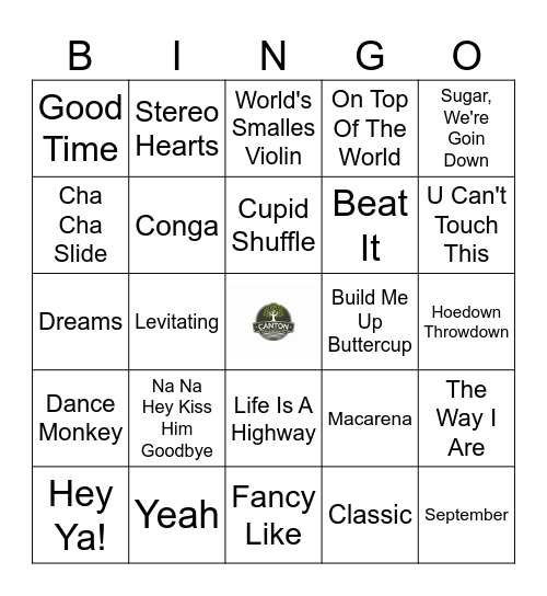 Screen Time Bingo Card