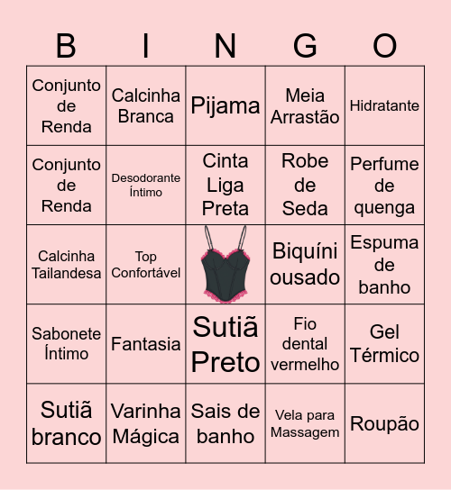 Chá da Vane Bingo Card