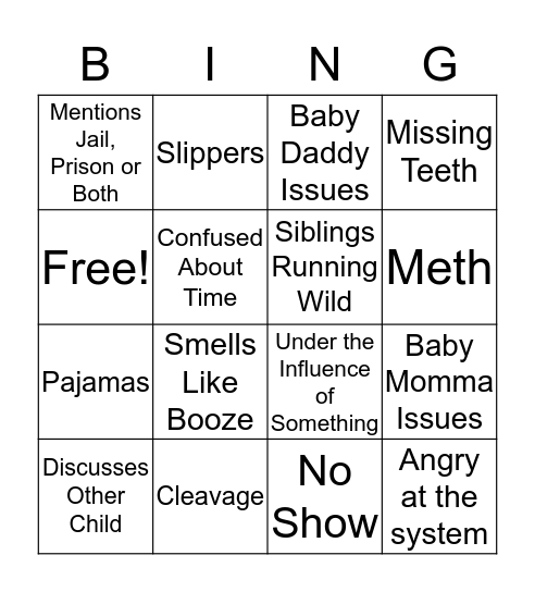 Conference Bingo Card