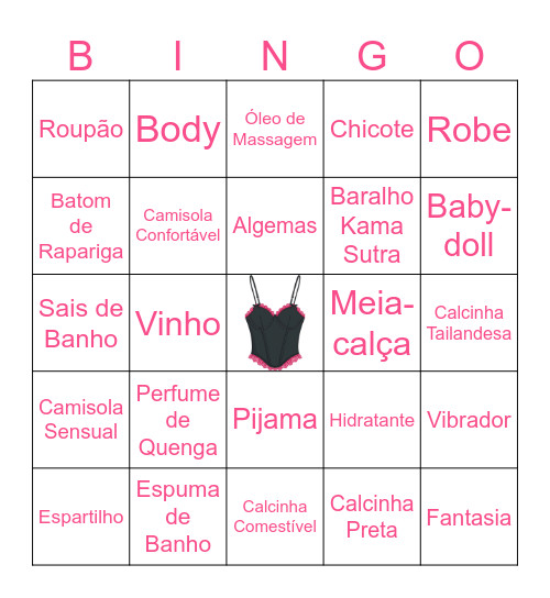 Chá da Vane Bingo Card