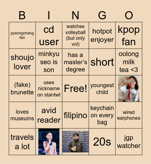 Rey Bingo! Bingo Card
