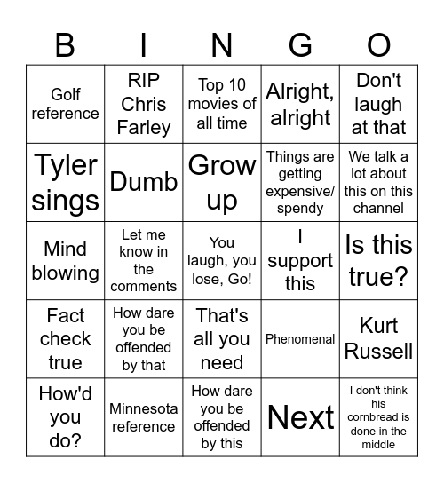 Zeducation 2026 Bingo Card