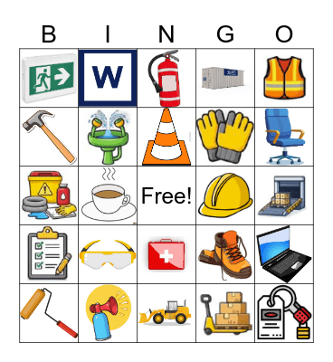 Willscot BINGO Card