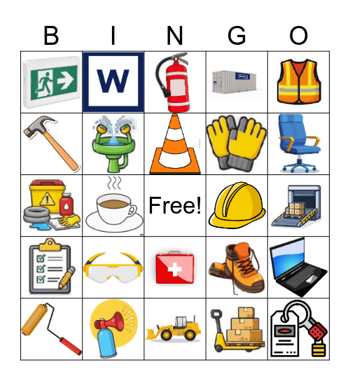 Willscot BINGO Card