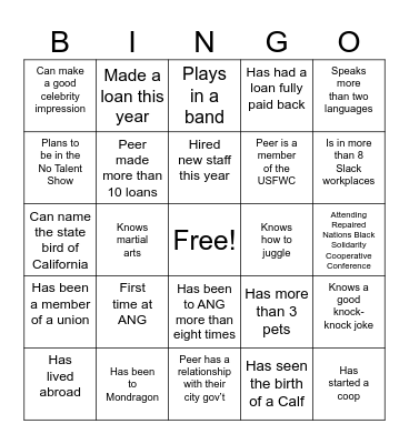 ANG 2026 Bingo Card