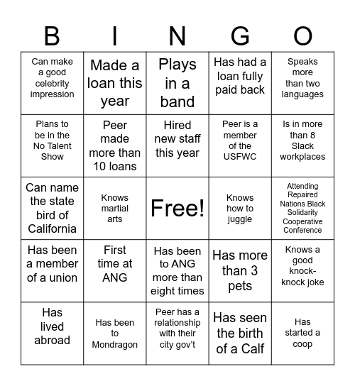 ANG 2026 Bingo Card