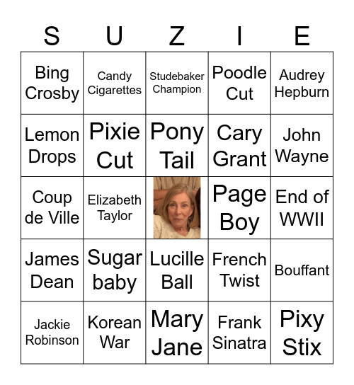 Happy Birthday! Bingo Card