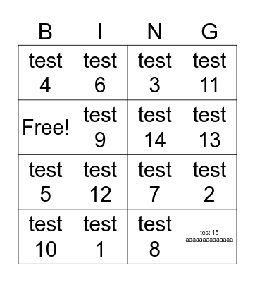 Everett 2026 Staff Meeting Bingo Card