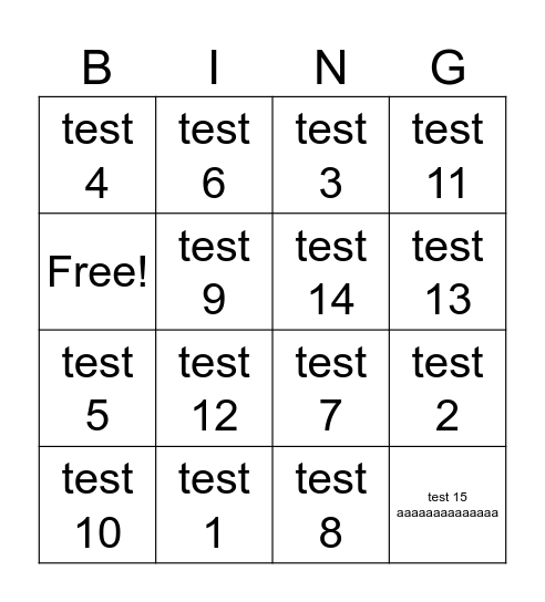 Everett 2026 Staff Meeting Bingo Card