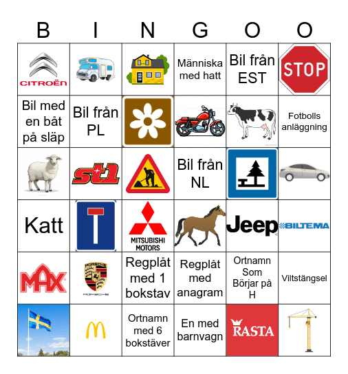 Sälen 2026 2 Bingo Card