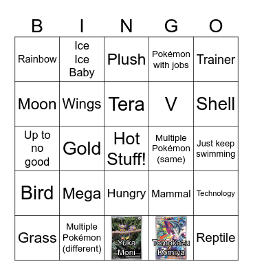 Binder BINGO Card