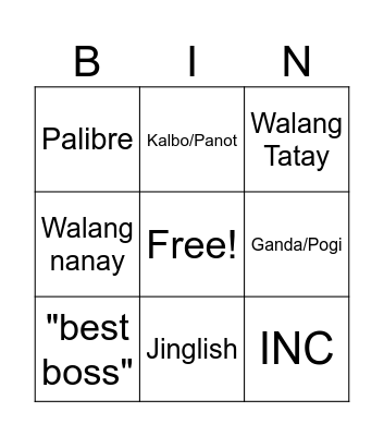 Crisis24 MNL Office Meta Bingo Card