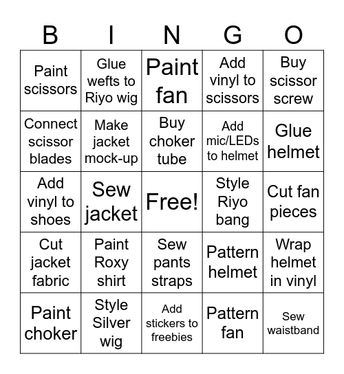 TEKKO '26 Bingo Card