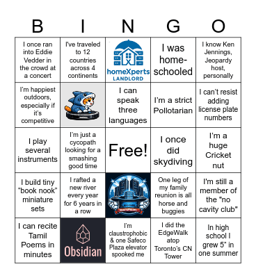 Bingo 3 Bingo Card