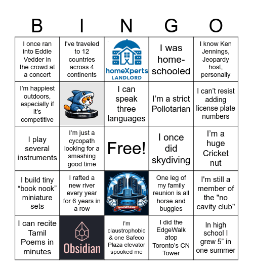 Bingo 3 Bingo Card