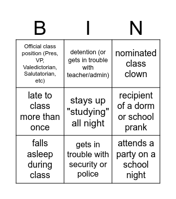 Malek Streamer U Bingo Card
