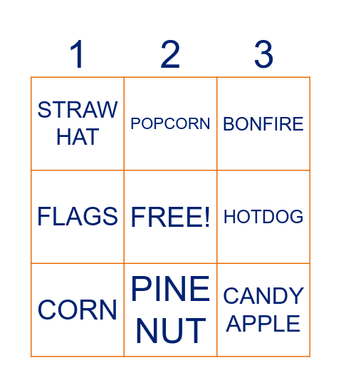 BINGO PHENOMENAL Bingo Card