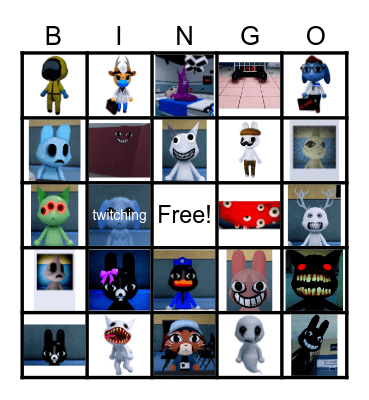animal hospital bingo! Bingo Card