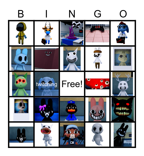 animal hospital bingo! Bingo Card