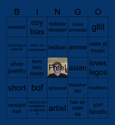 FRANKIES BINGO Card