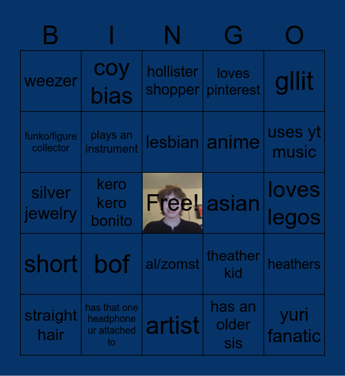 FRANKIES BINGO Card