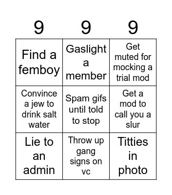 Bullshit Bingo Card
