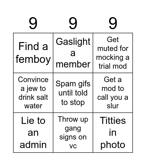 Bullshit Bingo Card