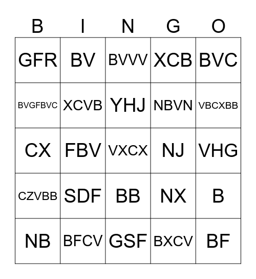 DEADLOCK BINGO Card