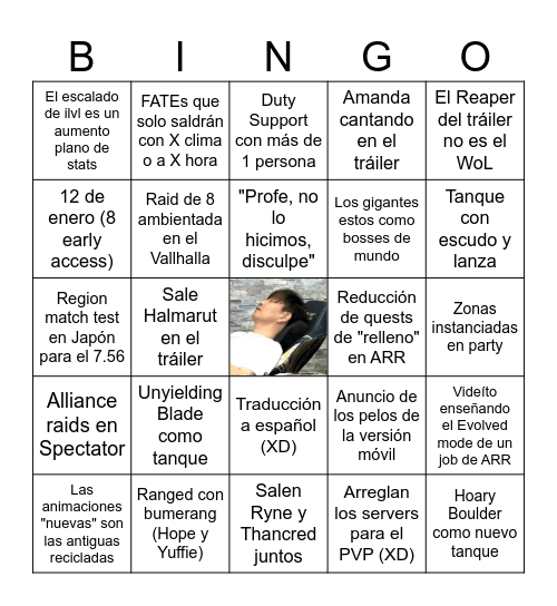 Fanfest Berlín 2026 Bingo Card