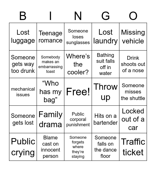 Malta 2.0 Bingo Card