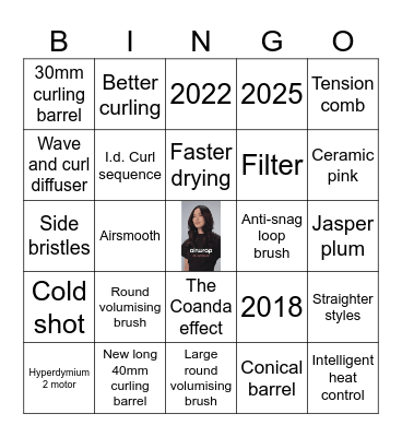 Coanda bingo Card