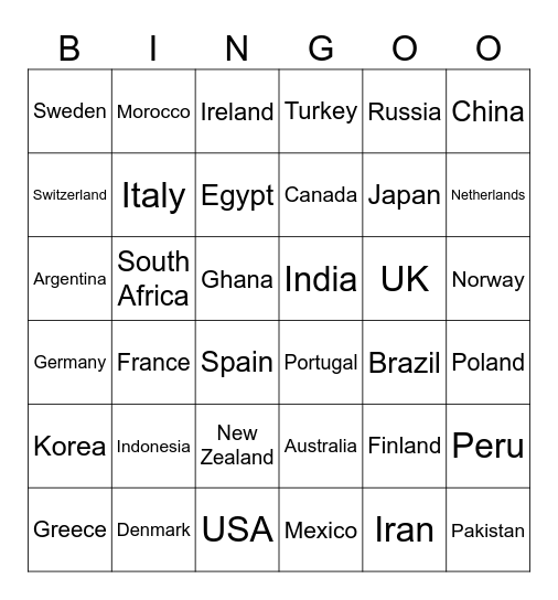 NSFW BINGO Card